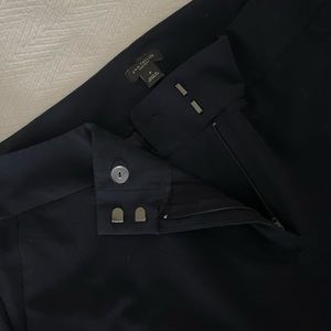 Ann Taylor 12 Navy blue slacks with functional pockets